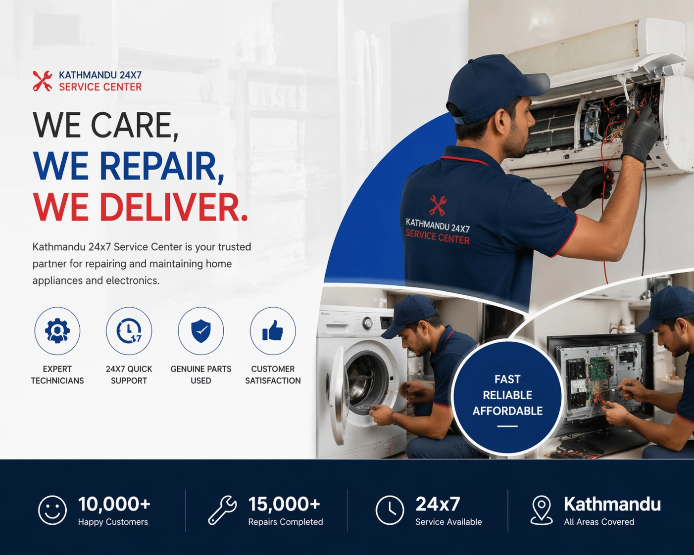 Trusted Home Appliance Repair Service in Kathmandu