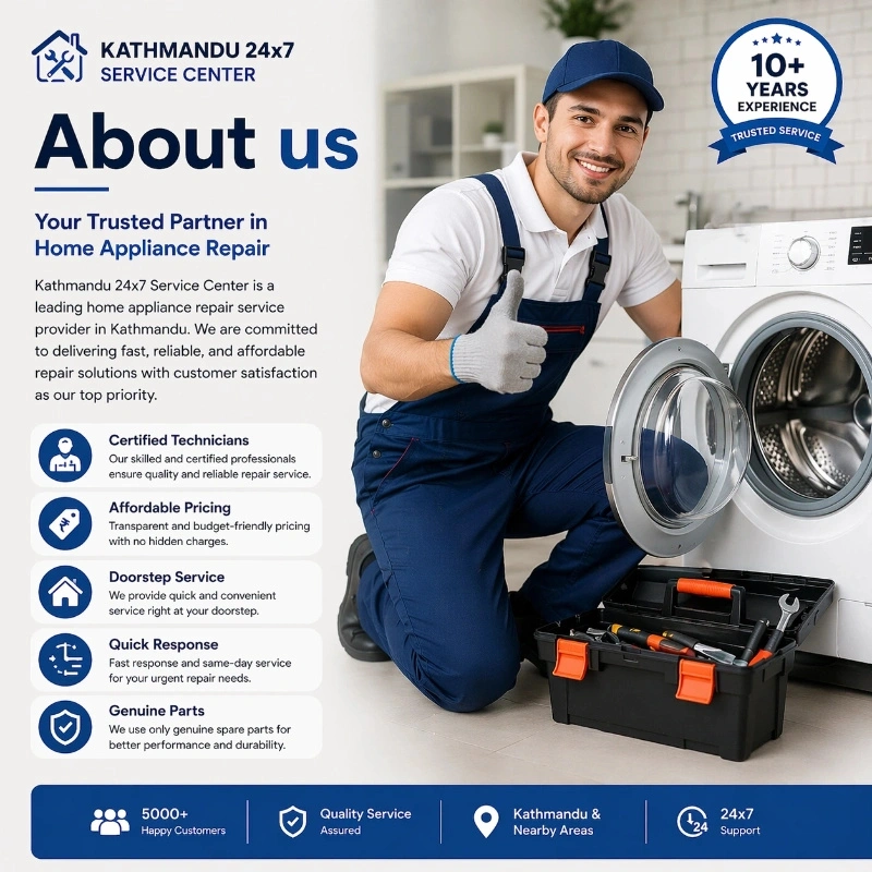 Trusted Home Appliance Repair Service in Kathmandu