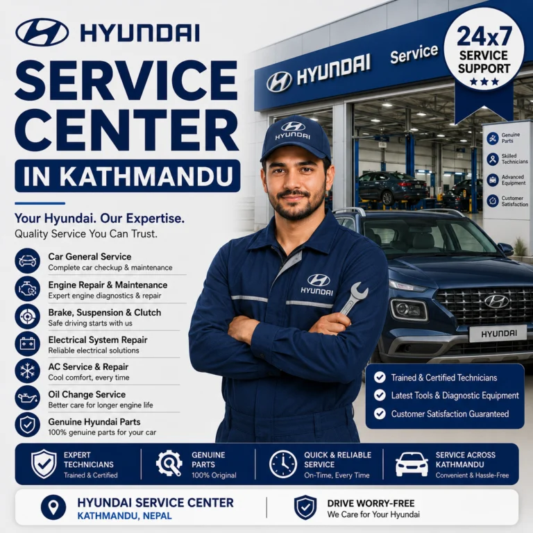 Hyundai Service Center in Kathmandu