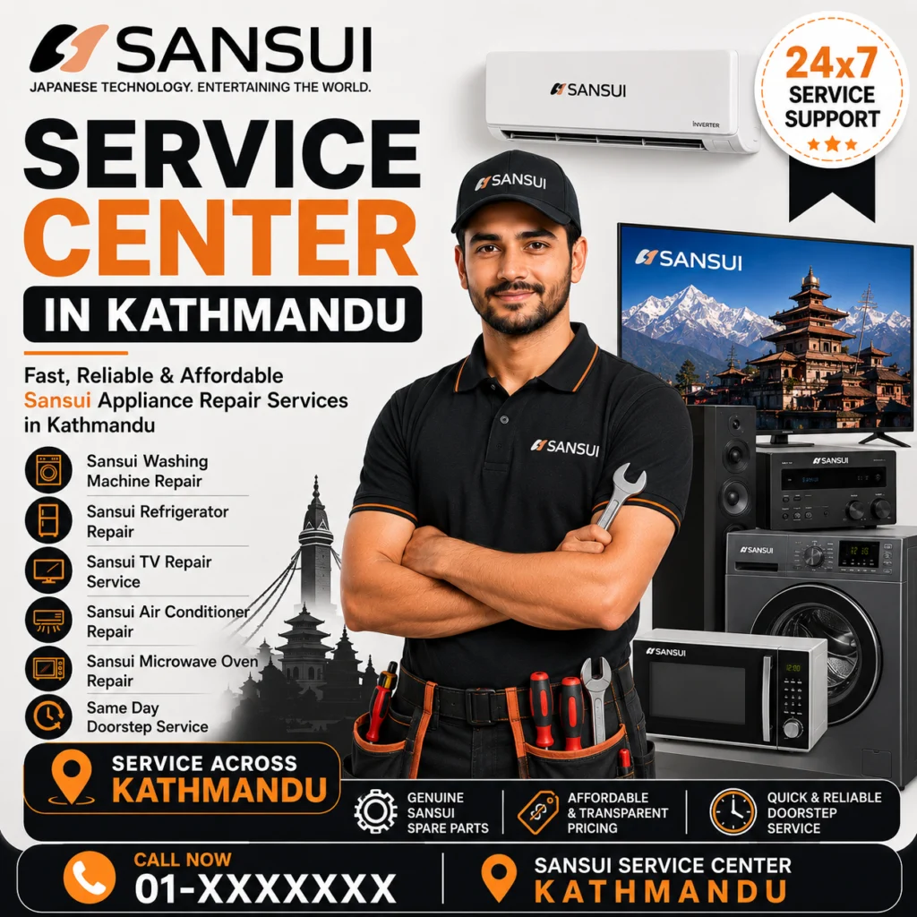 Sansui Service Center in Kathmandu