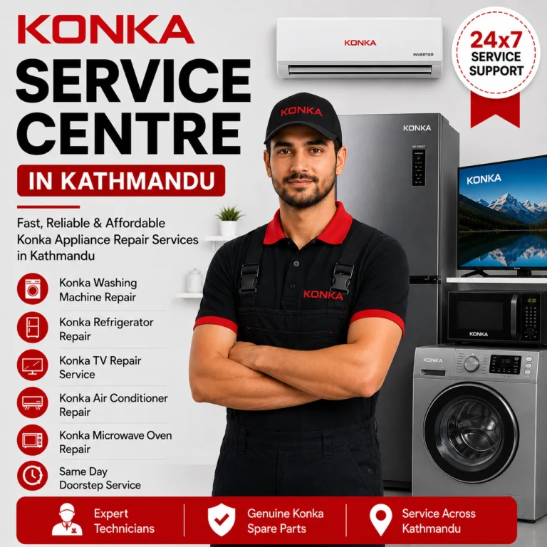 Konka Service Center in Kathmandu |